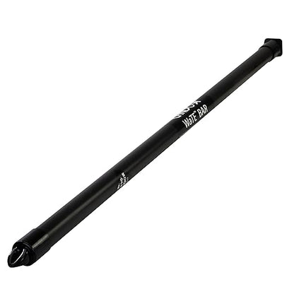 CanDo Slim WaTE Bar 7lb Black, Total Body Workout Weighted Exercise Bar for Strength Training, Toning, and Physical Therapy