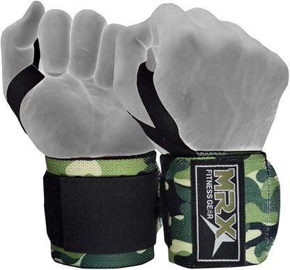 MRX Weight Lifting Wrist Wraps for Wrist Support Lifting Straps Gym Bodybuilding Training Workout for Men and Women