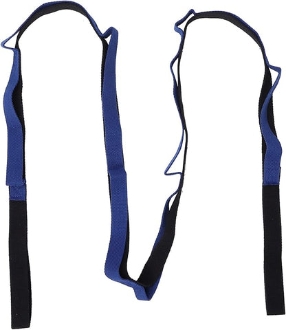 Stretch Strap Yoga Stretching Band MultiLoop Fitness Equipment for Yoga Pilates Muscle Stretching Physical Workouts Durable Tight Weaving Technology Unbreakable Design for Men