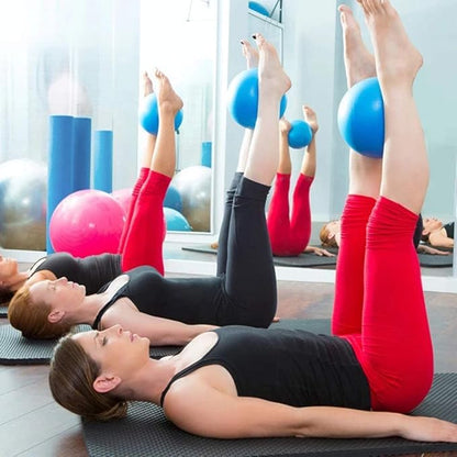 2 Pack Exercise Balls, 8-9 Inch Mini Pilates Yoga Balls, Anti-Burst Small Fitness Balls for Pilates, Yoga, Core Training and Physical Therapy, Improves Balance