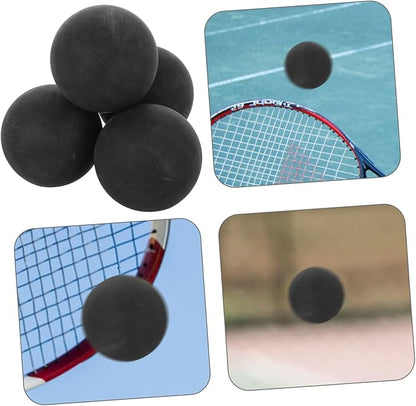 BESPORTBLE 4pcs High Elastic Rubber for Reaction Training Mini Indoor Racket Lightweight Portable for Outdoor Sports and Fitness