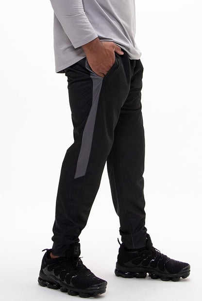 DEVOPS 1 or 2 Pack Men's Active Performance Workout Athletic Training Sweatpants Gymwear