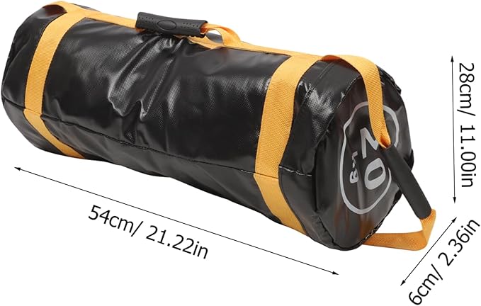 Mikikit Workout Weight Bag for Men Portable Strength Training Equipment Fitness Bag for Sled Workouts Versatile Design for Endurance and Strength Building Capacity
