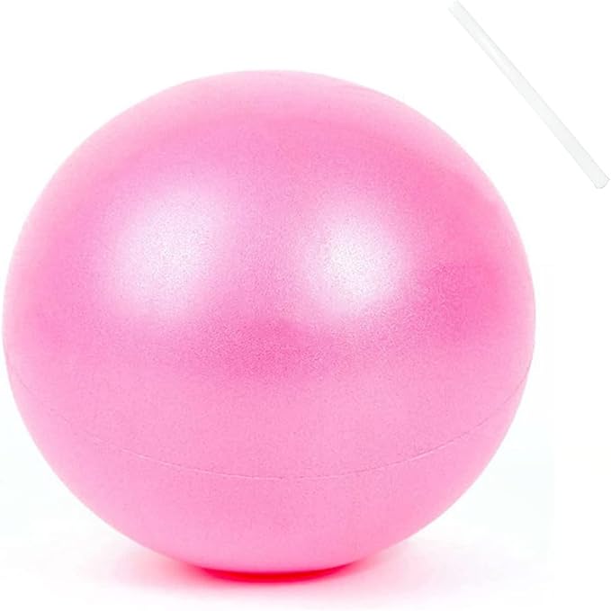 Small Exercise Ball 9 inch Pilates Ball Mini Yoga Ball Anti Burst Balance Physical Therapy Balls