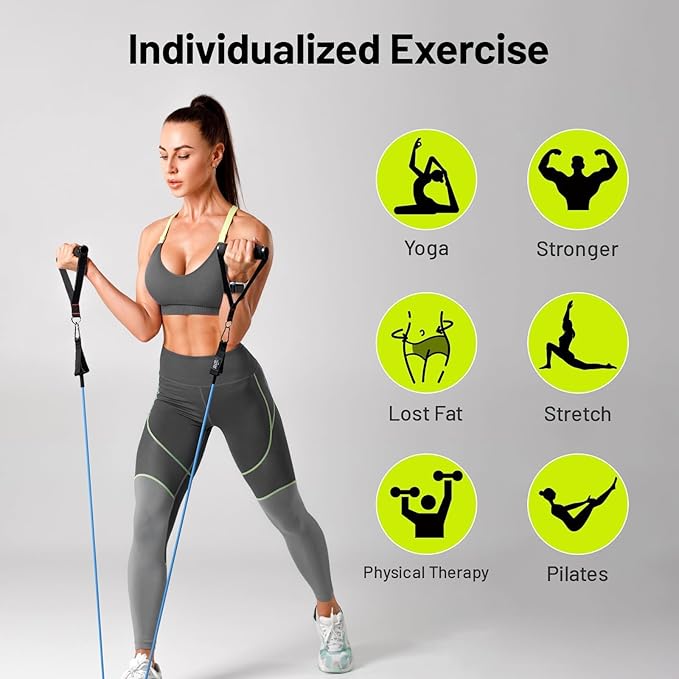 Slim Panda Door Anchor Strap for Resistance Bands, Door Exercise Equipment with Ratchet Adjust Tighten, Multi Point Anchor Gym Attachment, Portable Door Resistance Bands for Home Gym Workouts