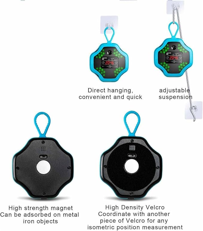 Agility Training Light, Smart Reaction Lights with Counting and Timing Function, Four-Color Strobe Change and 26 Gear Frequency Adjustable, for Speed Physical Training, Fitness, Sports