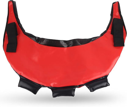 5‑25kg Fitness Training Sandbag Red Sports Power Bag PU Portable Fitness Workout Sandbag Empty Sandbags for Workout Weight Training