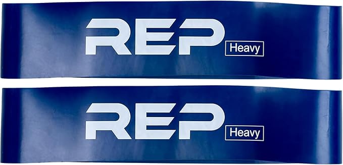 REP Fitness Short Resistance Bands for Strength and Conditioning. Multiple Resistance Levels Available from 5-230lbs. Sold as a Pair. 12" Length.