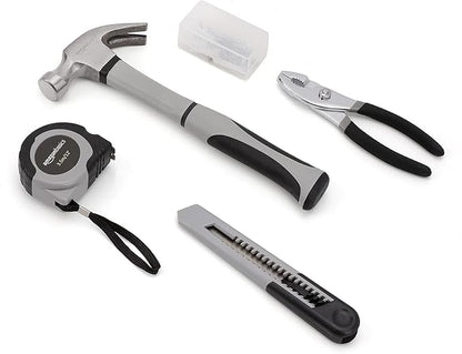 AmazonBasics 131-Piece General Household Hand Tool Set (Pack of 3)