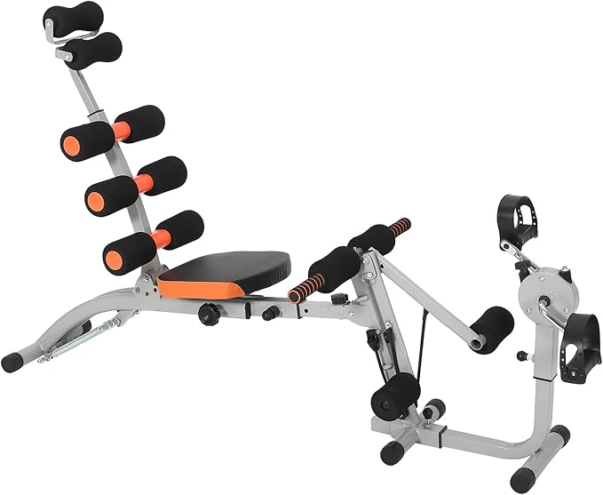 Adjustable Abdominal Trainer,Multi-Functional Ab Trainer Bench for Home Gym