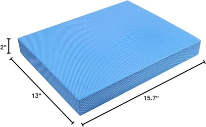 Balance Pad, TPE Yoga Balance Cushion Pad Soft Cushion High Rebound Mat Training Foam Pad Flat Support Pad for Exercise