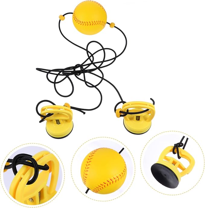 Suction Cup Speed Ball Training Kit High Elastic Boxing Reaction Ball for Reflex Training and Coordination for Boxing and Fitness Enthusiasts Random Color