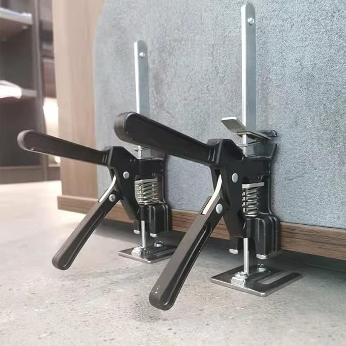 Arm Hand Tool 2PCS Labor Saving Arm,15inch Height Regulator Hand Lifting Tool, Door And Wooden Panel Lifting Cabinet Board Lifter