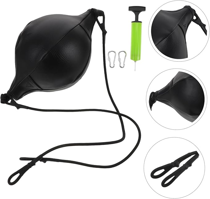 Milisten 1Set Boxing Reaction Ball Durable PU Punching Bag for Speed Training Reflex Enhancement and Coordination Improvement for Martial Arts and Home Workouts