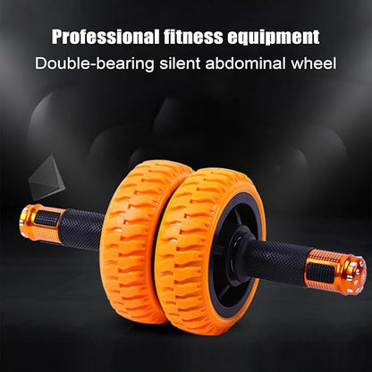 Ab Roller for Men, 6 Inch Core Workout Home Gym Fitness Wheel, Core Workout Portable Equipment for Beginner Travel Floor Office Outdoor Room