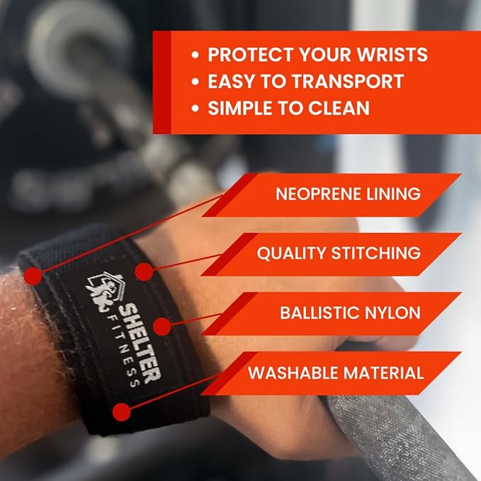 Weightlifting Straps - Premium Powerlifting Straps for Bodybuilding and Strength Training - Unisex - Enhance Your Workout Grip - Essential Gym Accessory