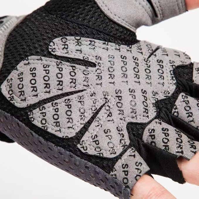 INOGIH Lightweight and Breathable Fingerless-Gym-Gloves for Women - Exercise-Crossfit-Training Gloves for Workout