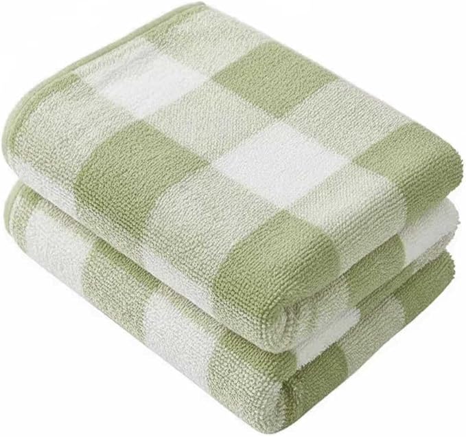 2-Pack Microfiber Bath Towels (27x54 Inches) - Ultra Soft & Quick Dry, 3X Absorbency, Lightweight for Gym, Yoga, Travel & Spa - Perfect for Home, Fitness & Post-Workout
