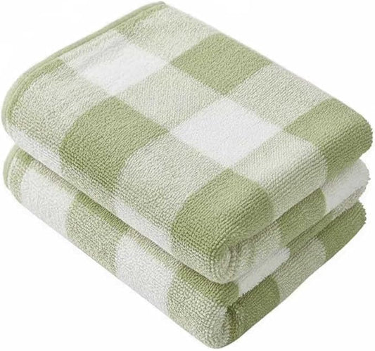 2-Pack Microfiber Bath Towels (27x54 Inches) - Ultra Soft & Quick Dry, 3X Absorbency, Lightweight for Gym, Yoga, Travel & Spa - Perfect for Home, Fitness & Post-Workout