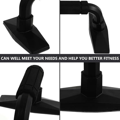 Push-up Stands Set with Anti-slip Grips, Compact H-shaped Pushup Bars for Home Workout, Sturdy Fitness Equipment for Chest and Muscle Training
