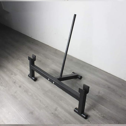 Deadlift Bar Jack Barbell Lifts Quick Changes Weight Plates Olympic Bar Jack was Double Grooved Used as Load and Unload Weight Plates for Deadlift Exercise & Weight Training
