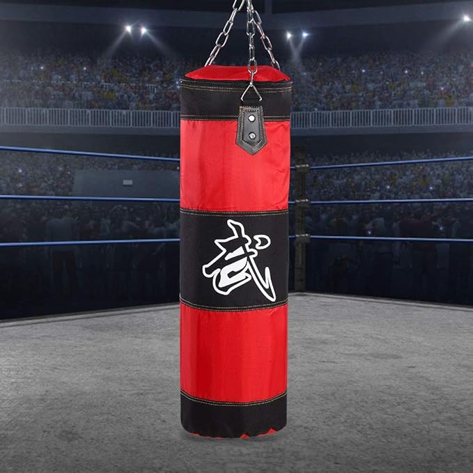 Fitness Sandbags, Boxing Bag Hanging Punching Bag Sports Training Equipment for Kickboxing, Muay Thai, Home Gym Equipment