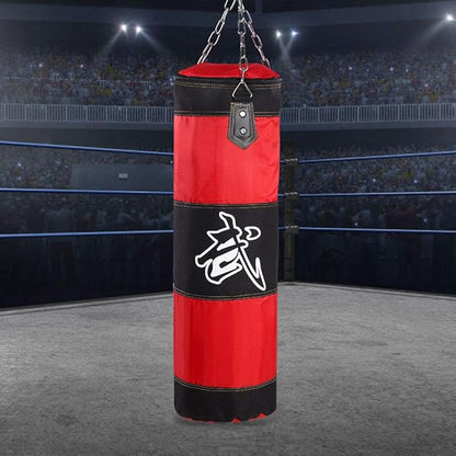 Fitness Sandbags, Boxing Bag Hanging Punching Bag Sports Training Equipment for Kickboxing, Muay Thai, Home Gym Equipment