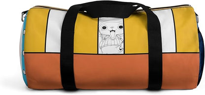 Anime Gym Bag for Women Men - Large Capacity Waterproof Workout Fitness Travel Sports Bags Fashion Street Camping ExpandaCLe Carry On Duffle Bag For Couple (Chopper) PTY