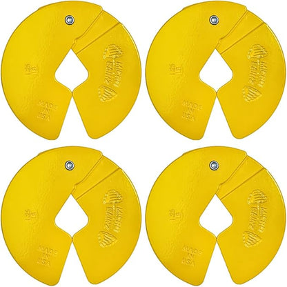 Micro Gainz Dumbbell Fractional 1.25lb Weight Plate, Ideal for Micro Loading, (Choose Color) 4 Piece Fractional Weight Plates, Designed for Dumbbell Training, Made In USA