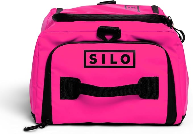 SILO Crew Drop One 26L Ultramarathon Bag - Organize Gear Efficiently for Training Racing Work, Travel - Optimized Storage: Pockets/Compartments for Easy Access Athletes Marathon Fitness Bright Pink