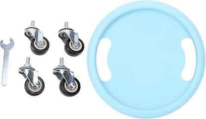 4-Wheel Roller Trainer for Enhanced Core Strength and Fitness Roller Sliding Disc, Odorless Premium Workout Device with 360 Degree Rotation, Stability for Home Gym
