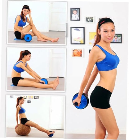 VICASKY Double Wheel Abdominal Toner Ab Roller Wheel for Home Workout Abdominal Exercise Roller