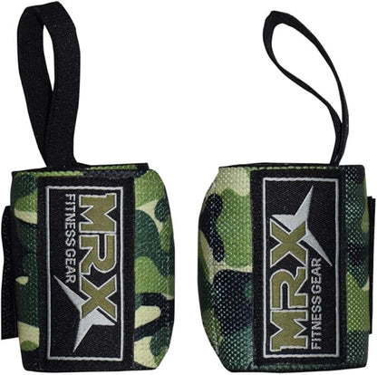 MRX Weight Lifting Wrist Wraps for Wrist Support Lifting Straps Gym Bodybuilding Training Workout for Men and Women