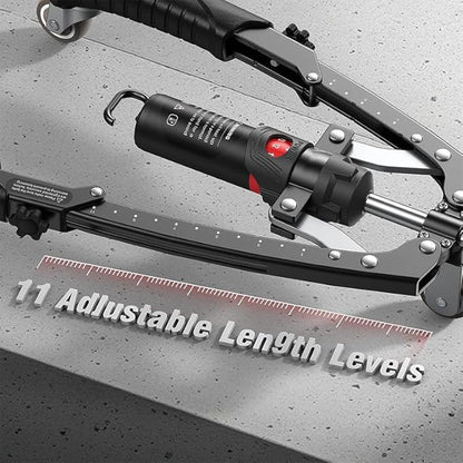 Saker Adjustable Hydraulic Twister Arm Trainer, 22-440Lbs Chest Expander，3-in-1 Home Gym Equipment for Arm, Chest & Core Strength Training for Men & Women