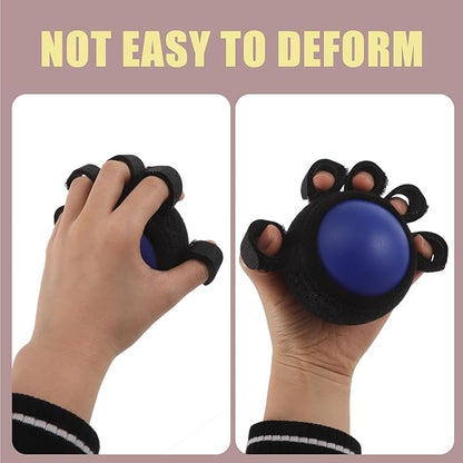 Rehab Exerciser Hand Squeeze Ball, Grip Strength Trainer, Effective Forearm Strengthener Exercisers for Hand and Finger Exercise
