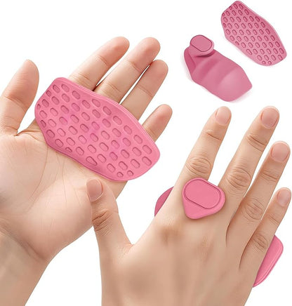 HUAFA Anti-Slip Workout Grips, Gym Grips Weight Lifting Grips Pads, Ergonomics Weight Lifting Gloves for Men Women Deadlift, Fitness Training and Exercise, Gym Grips Pads for Palm Protection