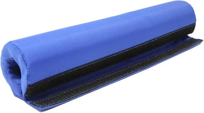 FITNESS MANIAC Barbell Squat Bodybuilding Neck Shoulder Sponge Foam Protector Bar Pad Weight Lifting Olympic and Standard - 15.5” Blue Color