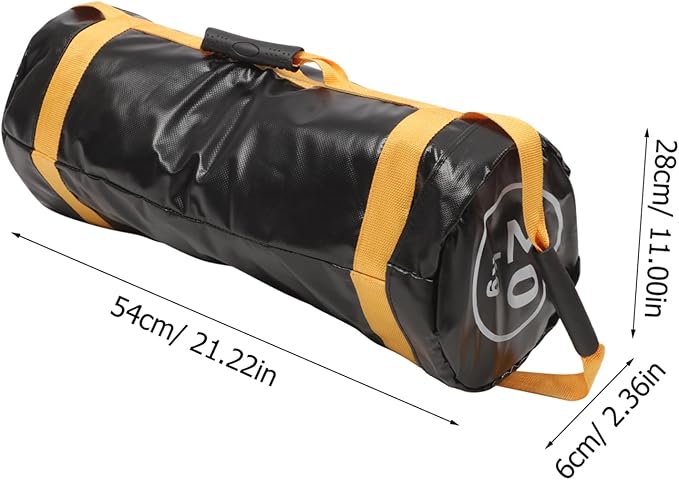 Strength Training Weight Bag PVC Weightlifting Sandbag for Men Women Wear Resistant Bulk Gym Sled Workout Equipment for Muscle Building and Endurance Training
