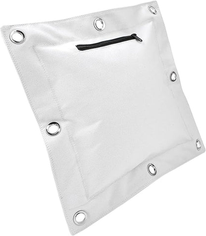 Punch Bag, Boxing Sand Bag, Wing Chun Wall Canvas Punch Empty Sand Bags Target with Zipper for Boxing Muay Thai