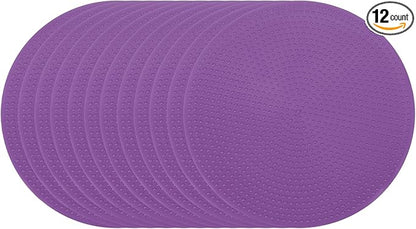 PATIKIL Spot Markers, Non-Slip Floor Dots Agility Markers Flat Field Cones Poly Dots