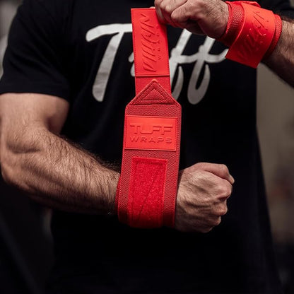 Villain Wrist Wraps for Weightlifting & Powerlifting – Adjustable Support Straps for Men and Women – Ideal for Strength Training, CrossFit, Bodybuilding – Durable Comfort to Eliminate Wrist Pain