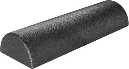 Body Muscle Foam Roller - 30x15x7.5cm High Density Stretching Equipment, Fitness Recovery Half Roller, Durable Workout Tool for Release | Home Studio Yoga Pilates Post Sports Stretching