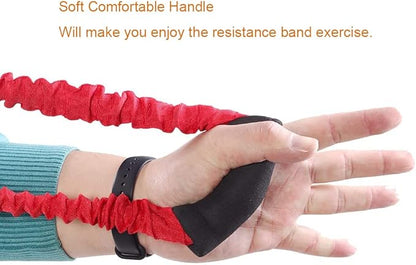 SOPOGER Archery Bow Trainer Rubber Stretch Bands 25-45 Lbs Draw Strength Training Device Aids Release Trainer Exerciser Workout Resistance Practice Equipment for Archery Bow Accessories