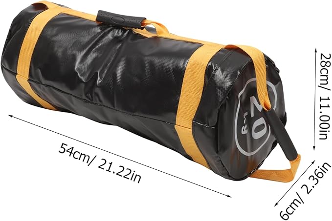Weight Training Bag for Fitness Adjustable Sandbag for Gym Workouts Sturdy Nylon Comfortable Grip for Men and Women Training at Home or Gym