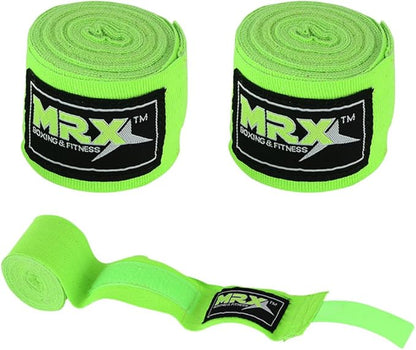MRX BOXING & FITNESS Boxing Hand Wraps 100% Cotton Multi Colors Great for MMA Boxing Muay Thai Kick Boxing Training 118, 160, 180 Length