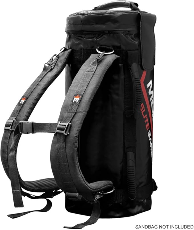 Meister Backpack Straps for 50lb Elite Fitness Sandbag - Weight Rucksack Attachment