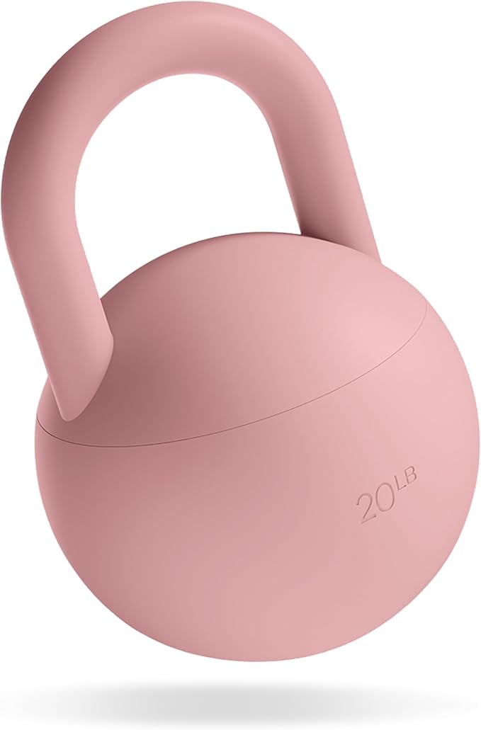 Bala Kettleball, Soft Kettlebell for Women - Kettlebells Strength & Core Training Equipment for Home Gym Workouts - Anti-Slip Grip Exercise Weights with Cushioned Impact-Resistant Base