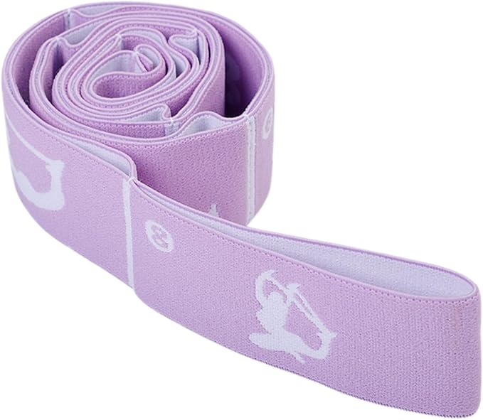 Adjustable Stretch Strap for Kids, 8-Loop Elastic Resistance Band for Children Gymnastics, Ballet Dance, Yoga, Stuff，Pilates & Flexibility Training, Home Exercise Equipment for Girls