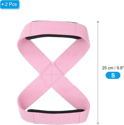 PATIKIL Figure Lifting Strap, Weightlifting Wrist Wraps Dead Lift Padded Grips for Fitness Power Strength Training