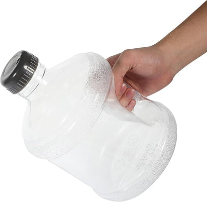 Cabilock 3L Water Jug with Lid and Handle, Reusable Portable Gallon Water Bottle for Outdoor Sports Fitness Gym Hiking